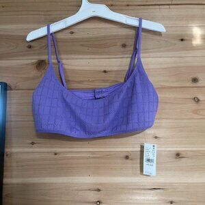 Purple Lrg Bikini Top